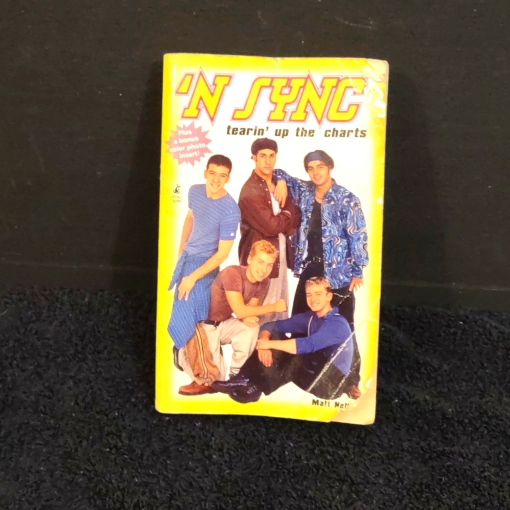 VERY LOVED NSYNC TEARIN UP THE CHARTS VINTAGE 1998